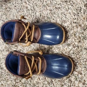 Toddler Sperry salt water boots